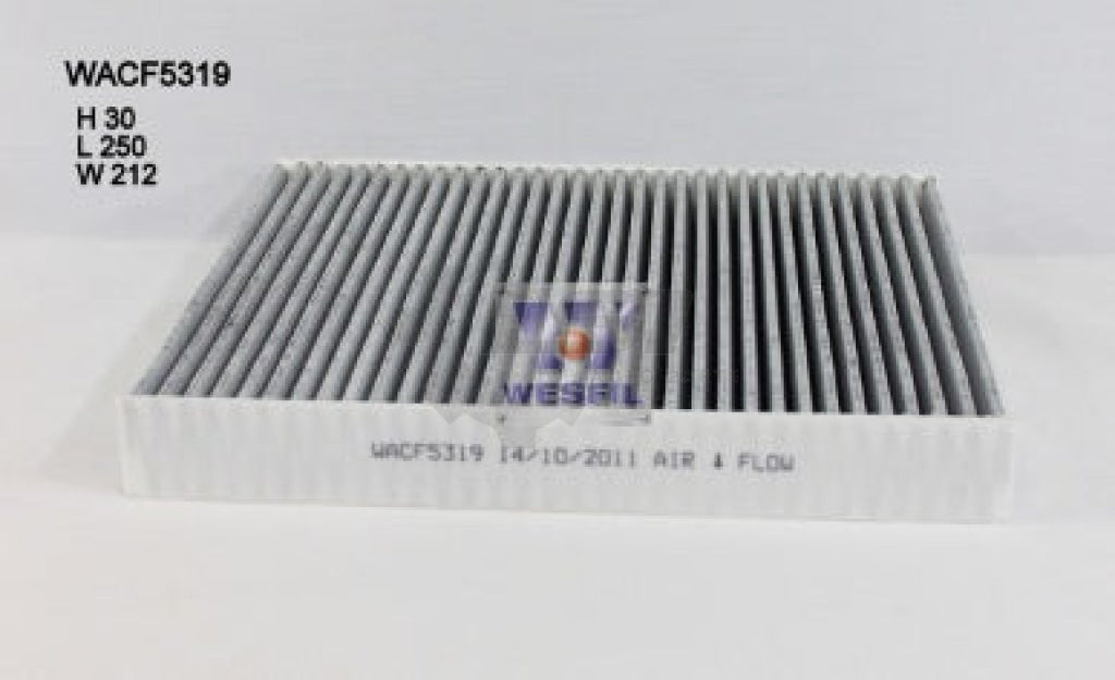 Wesfil Cabin Filter For Audi A2 Lamborghini Aventador Skoda Roomster Vw Polo Air