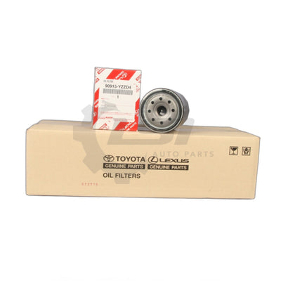 10 X Genuine Toyota Filter 90915-Yzzd4 For Hilux Landcruiser And Prado V6 V8 Oil