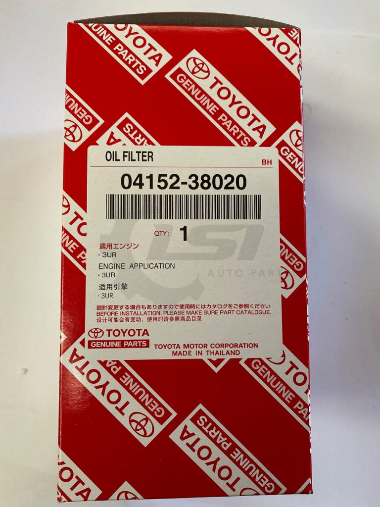 10 X Genuine Toyota Oil Filter Catridge 04152-38020 For Lancruiser V8