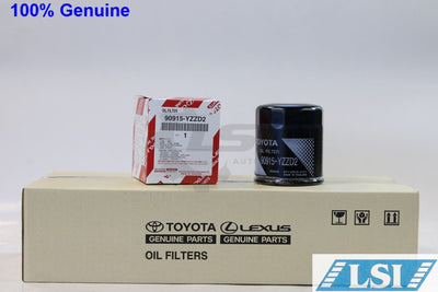 10 X Toyota Genuine Oil Filter 90915-Yzzd2 Suits Hiace Rzh Trh Kdh Hilux Landcruiser Prado Camry