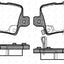 Rear Bendix Brake Pads and Disc Rotors set for Honda Civic Type R FN 2.0 07-12