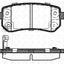 Rear Brake Pads and Disc Rotors SET for Hyundai i45 2.4 YF 2010-2013 VER2