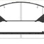 Front Bendix Brake Pads and Rotors Set for Toyota KLUGER GSU40 GSU45 07-14
