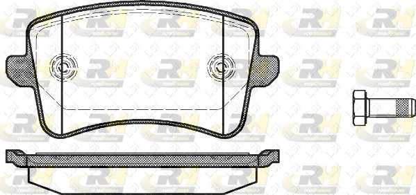 Rear Brake Disc Rotors and Brake Pads for Porsche Macan 2014-2018 330mm