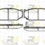 Front Brake Pads and Disc Rotors Set for Suzuki SWIFT FZ GL 2011-2017 not GLX