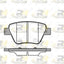 Full Set Front and Rear Brake Pads Disc Rotors for VW Caddy 2K 2010-2015