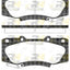 Front Bendix Heavy Duty Brake Pad + Rotor for HILUX 4WD KUN26 01/2012-09/2015