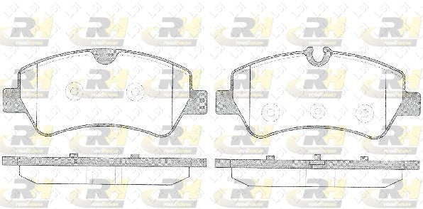 Rear Bendix HD Brake Pads and Disc Rotor for Ford TRANSIT 2.0 2.2 VO VN Diesel 18-on