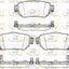 Rear Brake Pads and Disc Rotors Set for Renault Koleos 08/2016 - on Electrical H/B ONLY