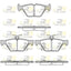 Rear Disc Rotors and Ceramic Brake Pads for Subaru Outback B15 B16 08/2014-12/2025