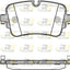 Front and Rear Brake Pads with Sensors and Disc Rotors set for Audi Q7 4M 16-22