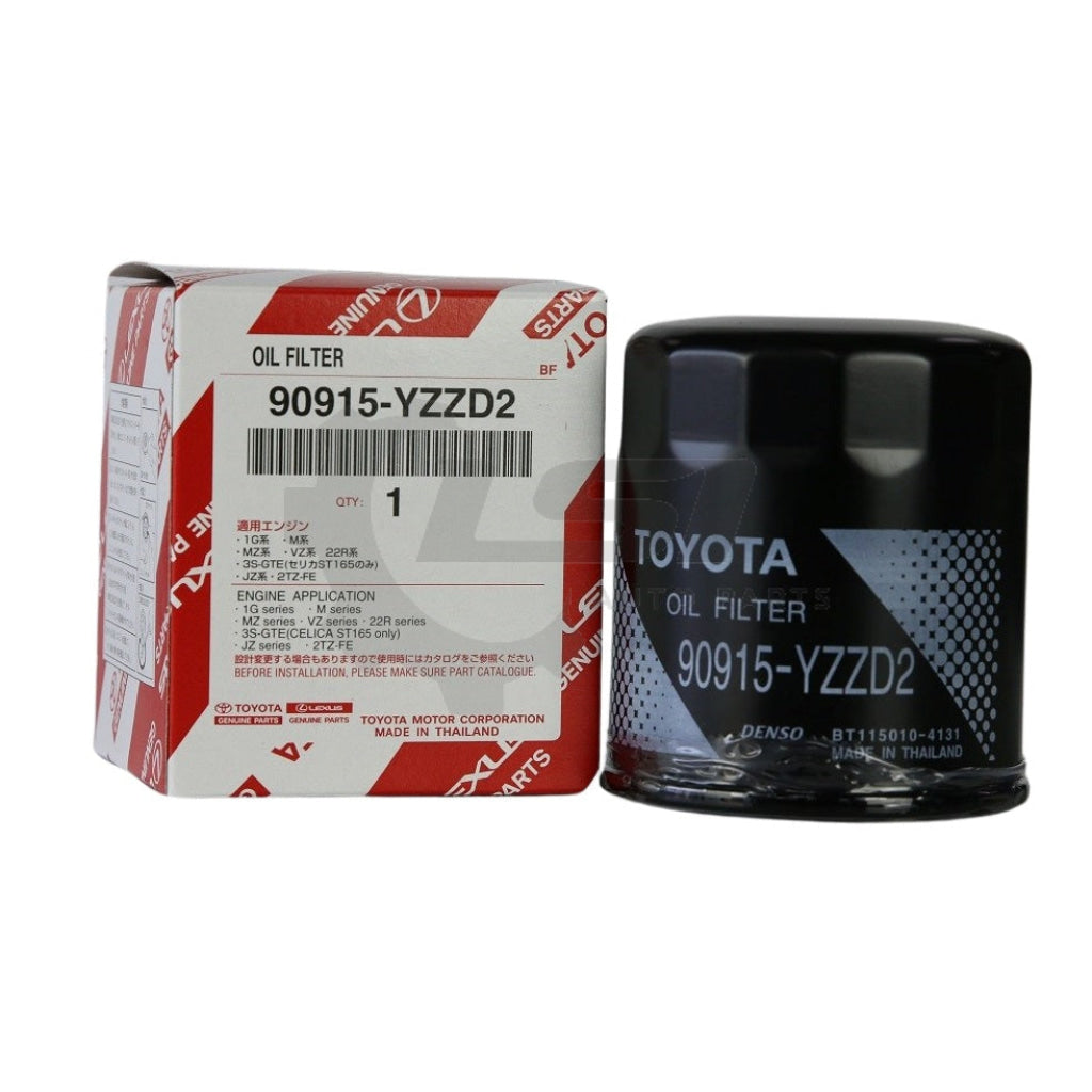 1x Genuine Toyota Oil Filter 90915-YZZD2 90915-YZZD2 – LSI Auto Parts