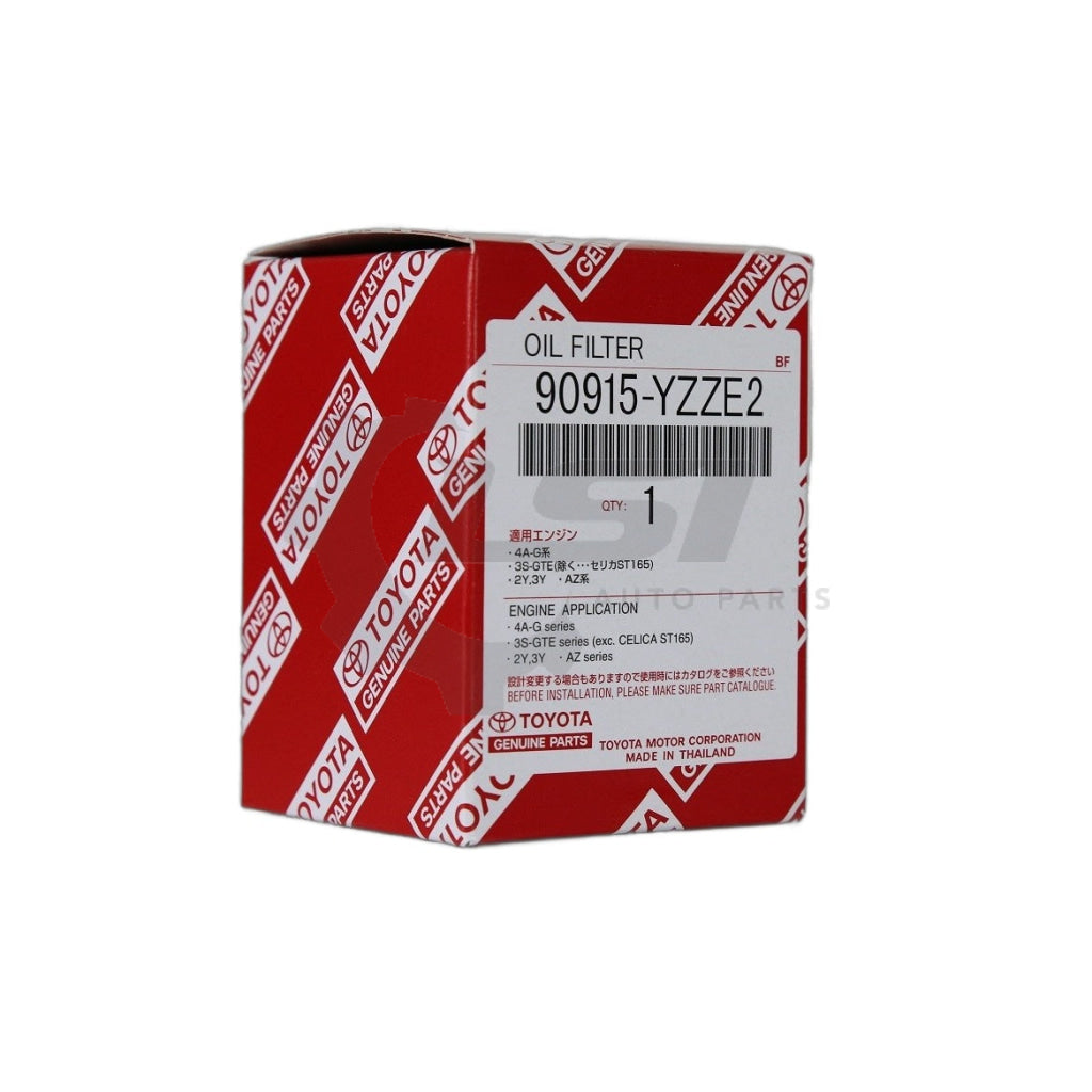 1X Toyota Genuine Oil Filter 90915-Yzze2 Aus Ref: Z432 Camry Rav4 Tarago Rukus