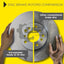 2 x Front Brake Disc Rotors Brake Disc Rotors