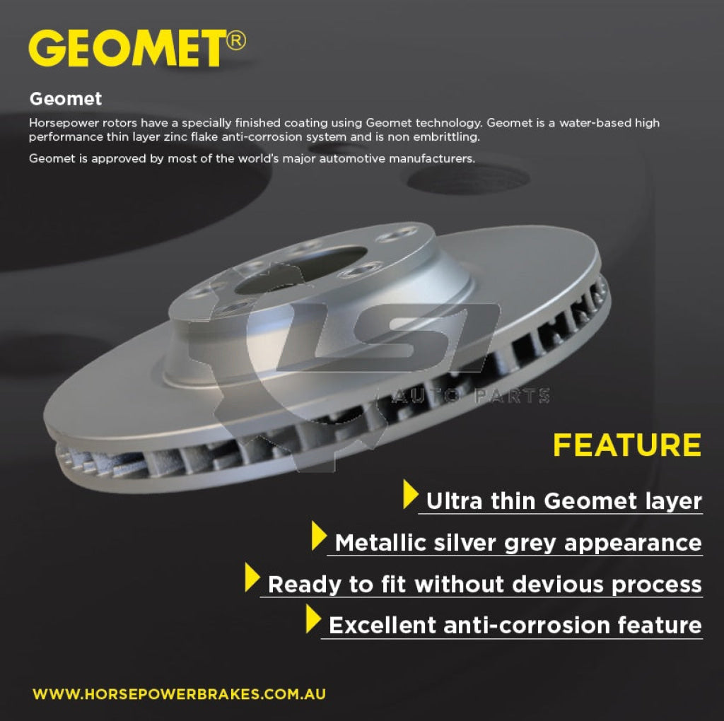 2 x Front Brake Disc Rotors Brake Disc Rotors