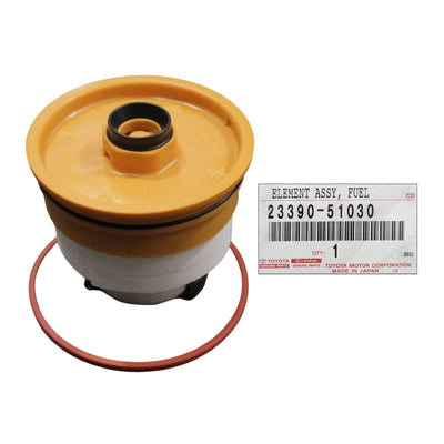 Genuine Toyota Fuel Filter Element for Landcruiser 70 200 Series V8 Diesel 1VDFTV 23390-51030