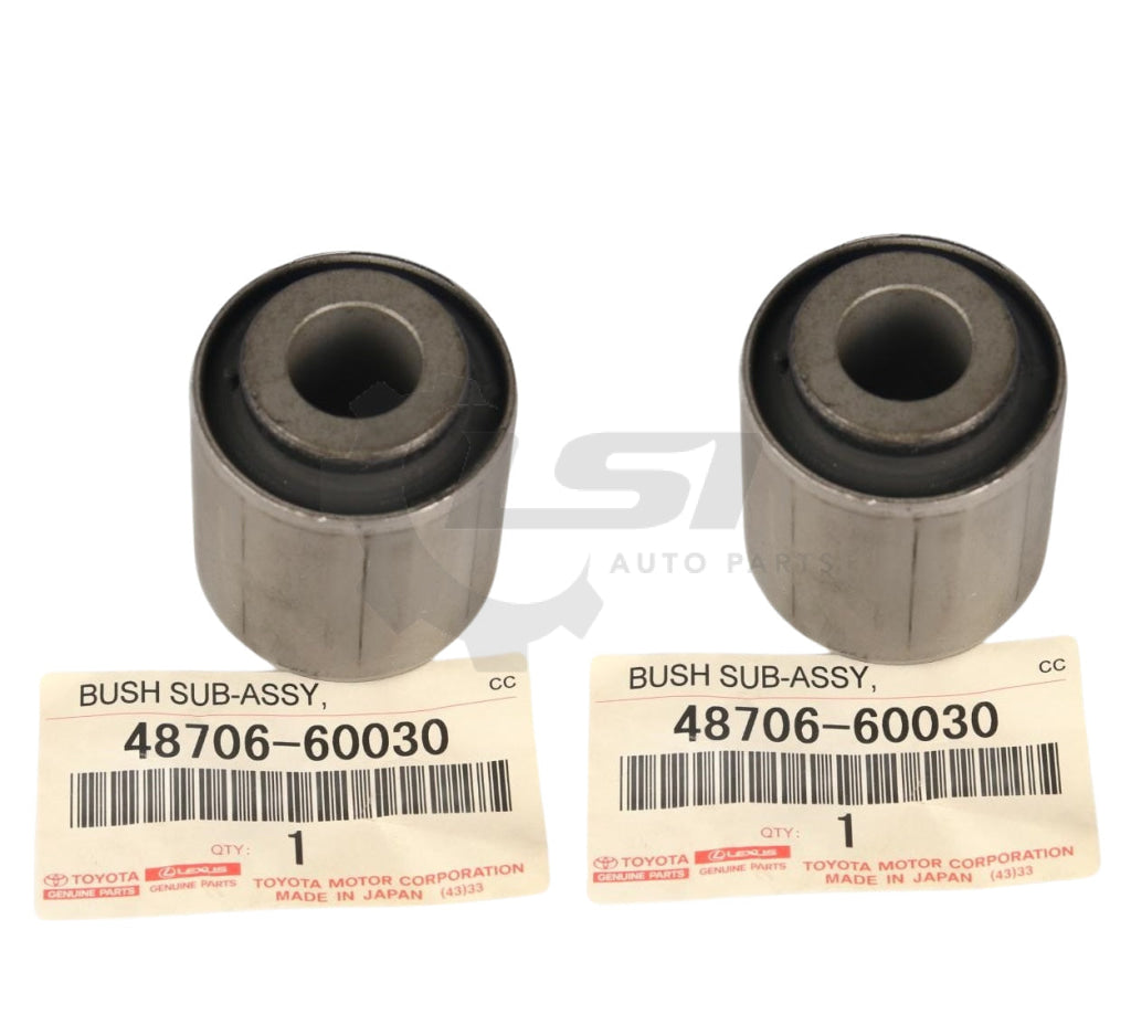 2X Genuine Toyota Landcruiser 70 78 79 80 105 Series Front Panhard Rod Bush