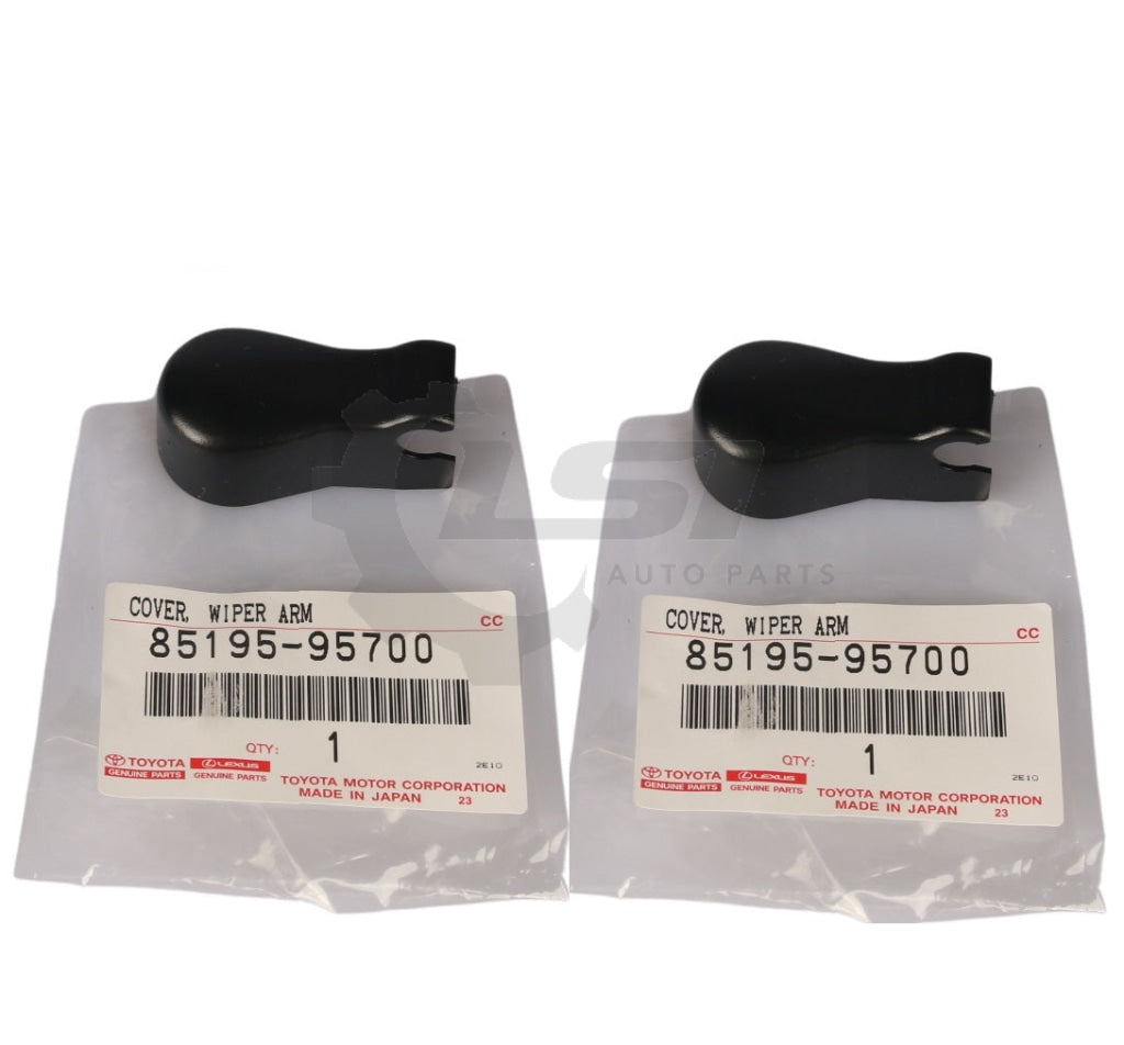 2X Genuine Toyota Landcruiser Hj45 Fj55 Fj45 43 Windscreen Wiper Dust End Cover