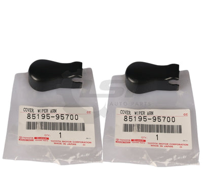 2X Genuine Toyota Landcruiser Hj45 Fj55 Fj45 43 Windscreen Wiper Dust End Cover
