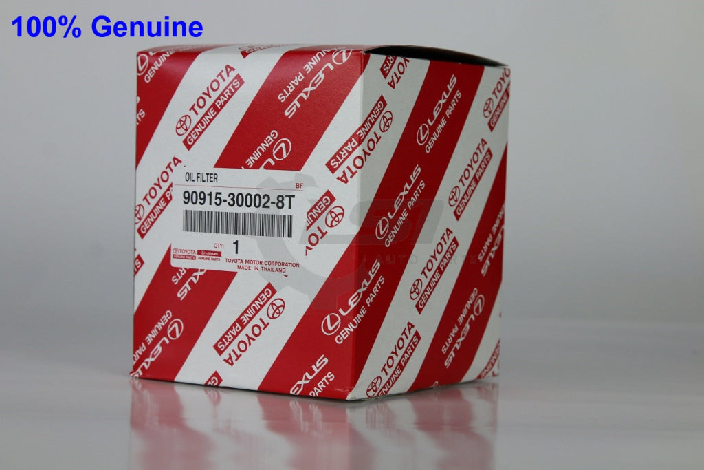 5 X Genuine Toyota Oil Filters 90915-30002-8T Filter
