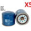 5 X Wesfil Oil Filters Wz79 Filter