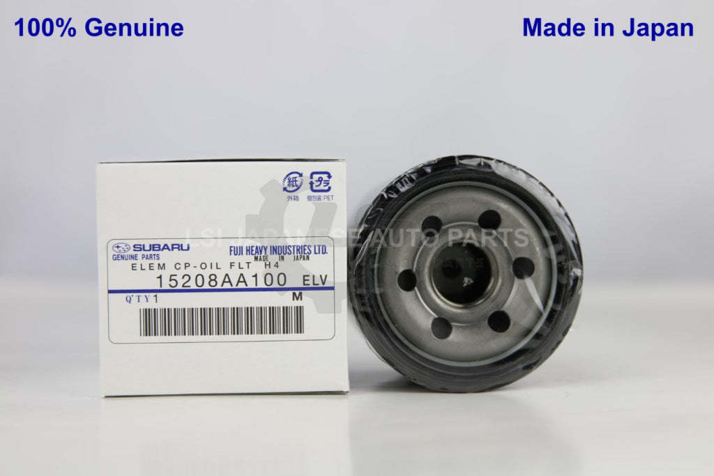 5X Genuine Subaru Oil Filter 15208 Aa100 Ryco X-Ref:z436