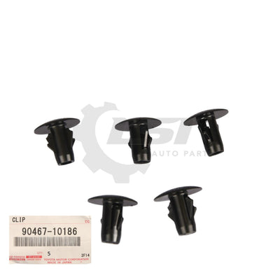 5X Genuine Toyota Landcruiser Prado 120 Series Front Splash Guard Liner Clip