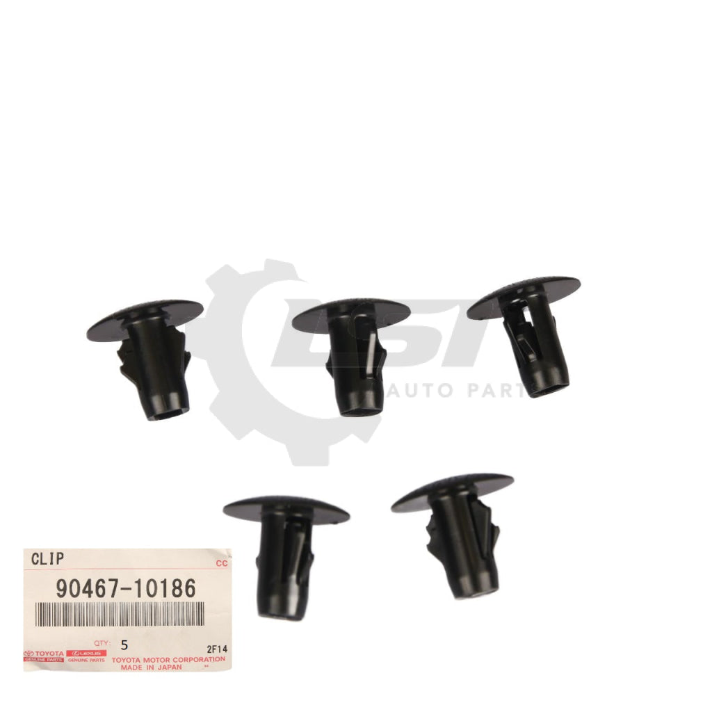 5X Genuine Toyota Landcruiser Prado 120 Series Front Splash Guard Liner Clip
