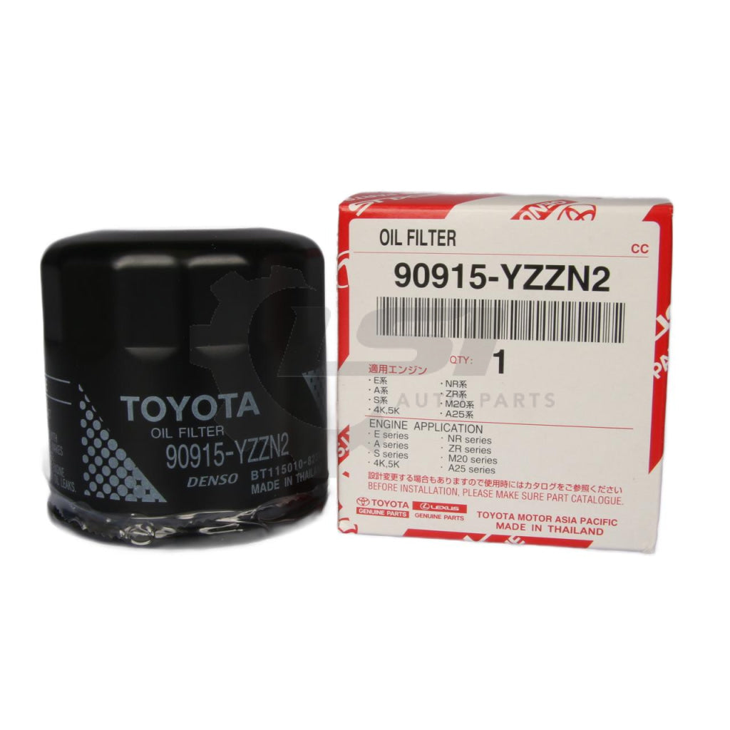 5X Toyota Genuine Oil Filter 90915-Yzzn2 For Celica Corolla Echo Liteace Mr2 Paseo Prius Rav4