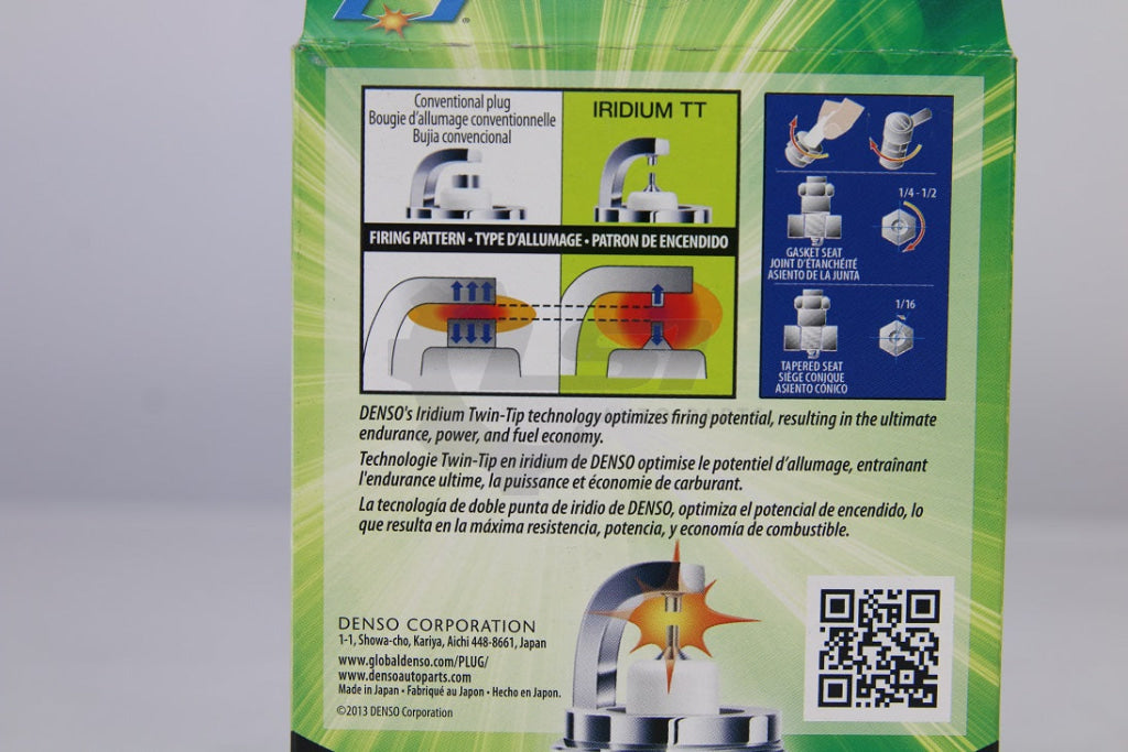 6 X Denso Iridium Spark Plugs Ikh20Tt Spark Plugs