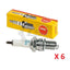 6 X Ngk Iridium Spark Plugs Silzkfr8D7S Plug