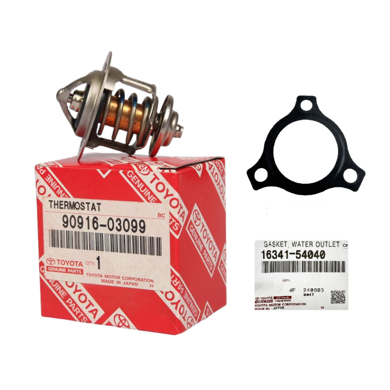GENUINE Toyota Hilux LN86 LN106 LN107 3L 2.8L Diesel Thermostat set 90916-03099
