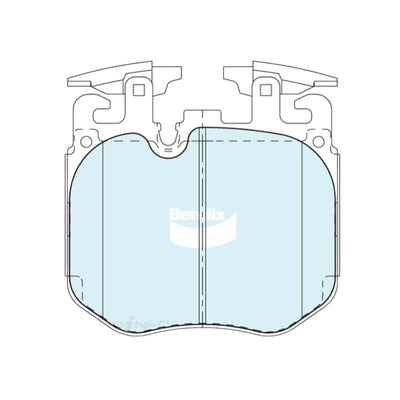 Bendix Euro+ Brake Pads for BMW M50D G05 for 395mm Discs