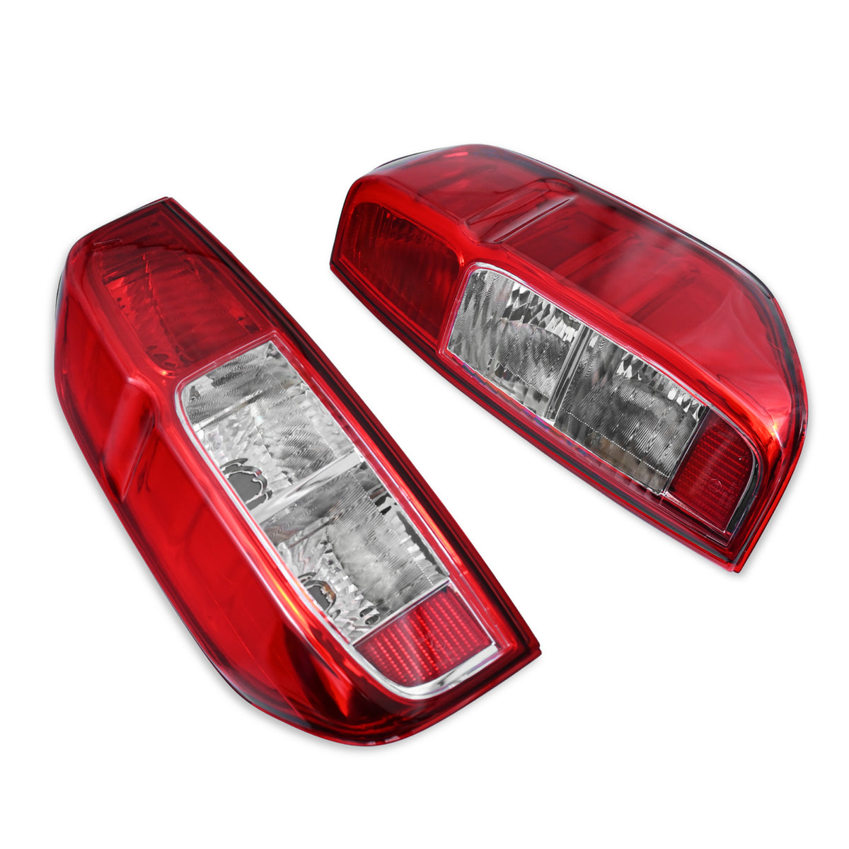 Pair LH+RH Tail Light Lamp Unit For Nissan Navara D40 2005~2016 *Emark