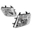 Pair LH+RH Head Light Lamp For Nissan Navara D40 VSK Spain 10~15