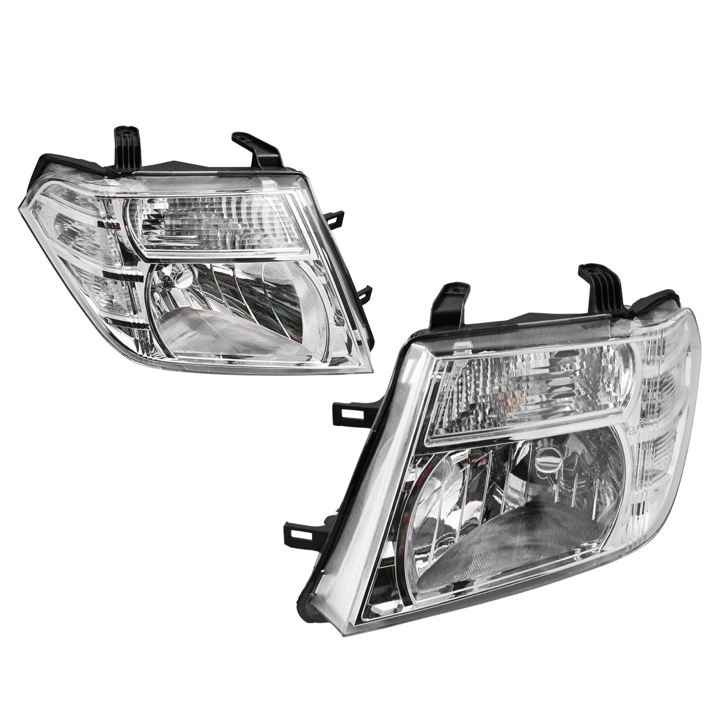 Pair LH+RH Head Light Lamp For Nissan Navara D40 VSK Spain 10~15