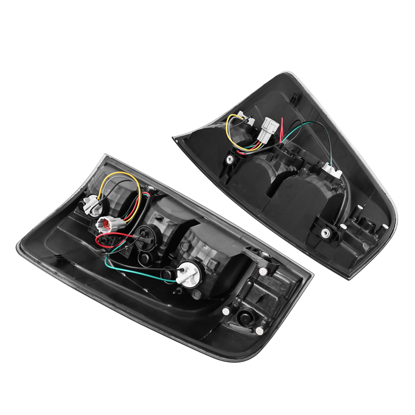 Smoked Black Pair LH+RH Tail Light Lamp Nissan Navara NP300 D23 15~25
