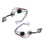 Pair LH+RH Tail Light Lamp Wiring Harness For Nissan Navara NP300 D23 2015-2025