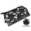 Dual Twin Thermo Radiator Fan With Motors For Ford Falcon FPV FG 2008~2014