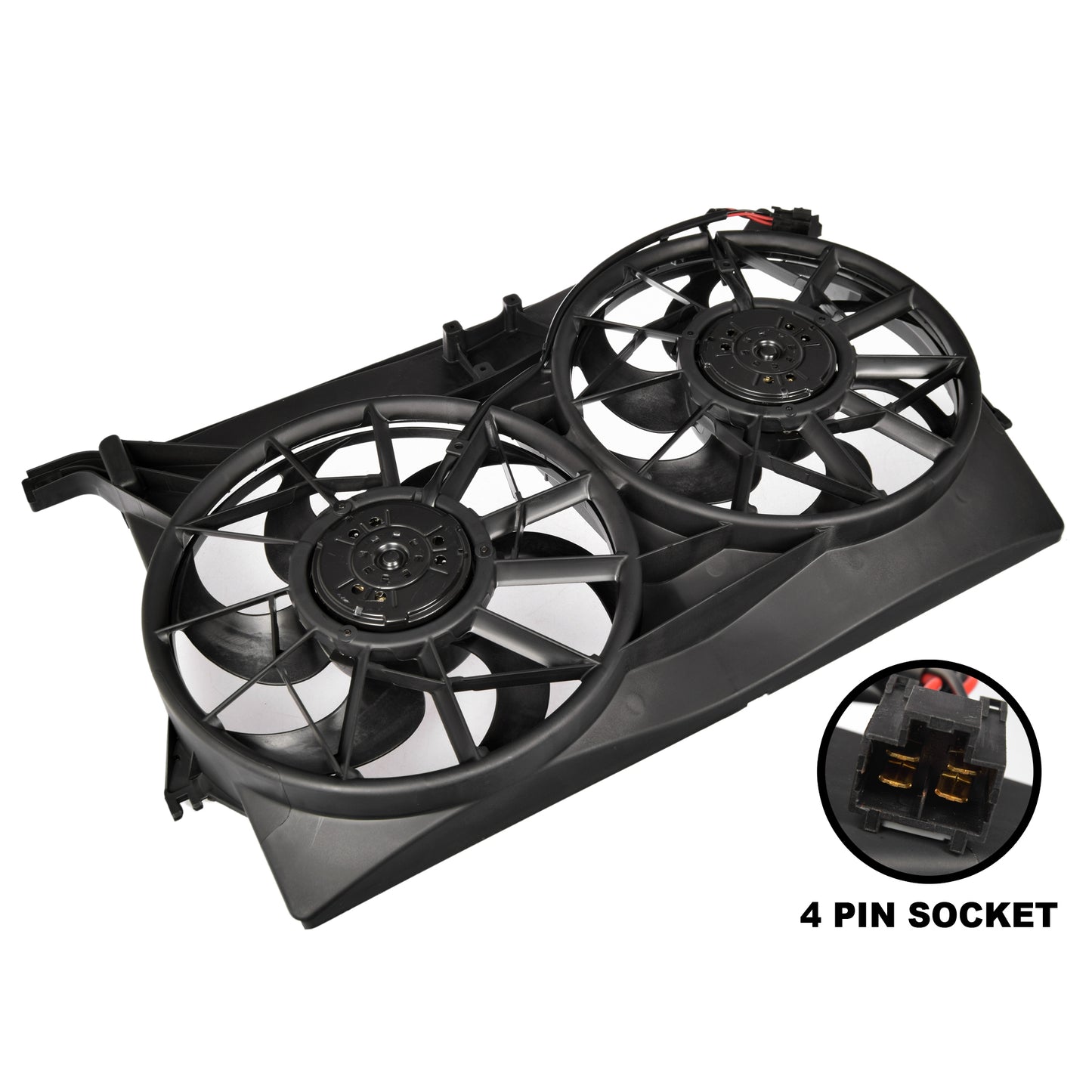 Twin Thermo Radiator Fans with motors For Ford Territory SX SY 2004~2011