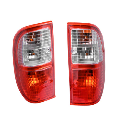 Pair LH+RH Tail Light Rear Lamp Clear For Ford Courier Ute 1998-2006