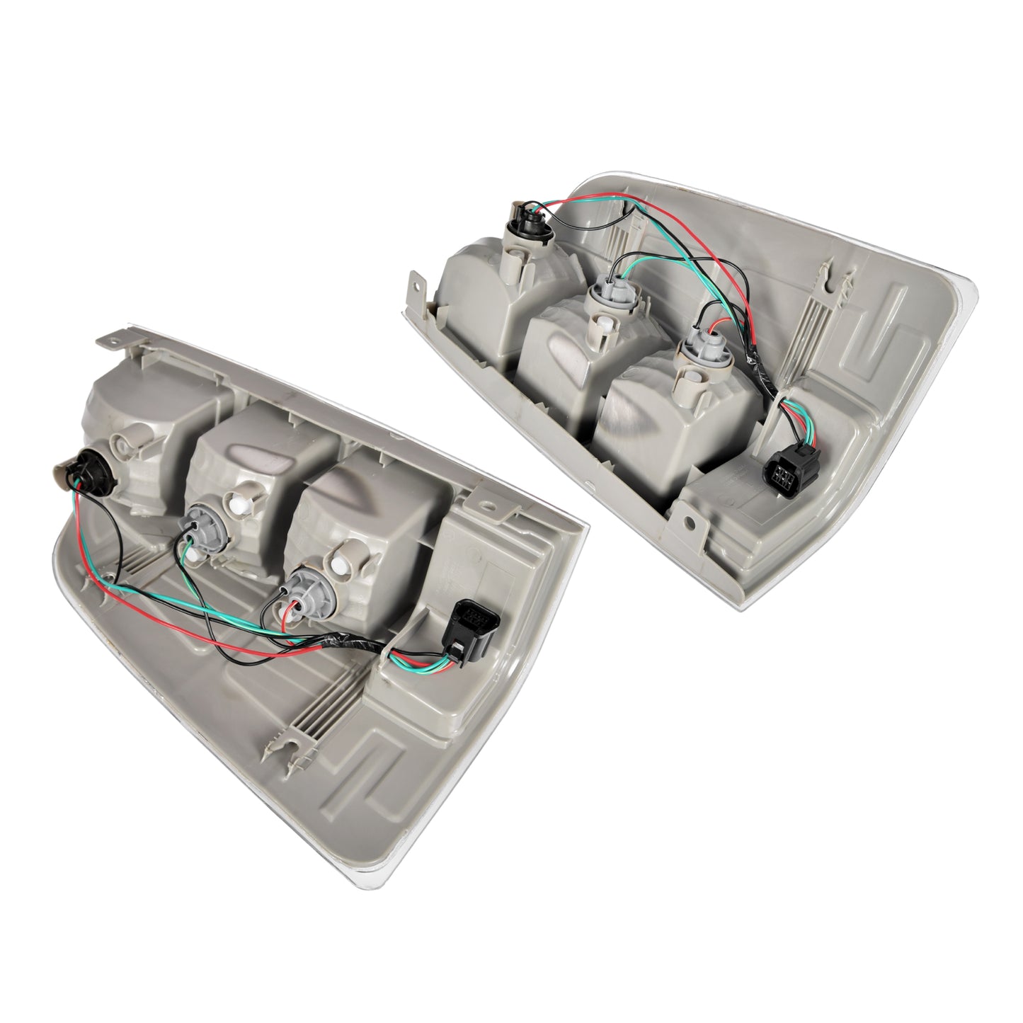 Pair LH+RH Tail Light Rear Lamp For Ford Ranger PK Ute 2009~2011 Emark