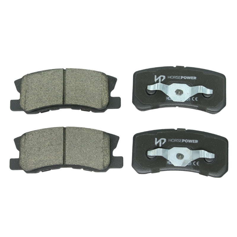 Rear Brake Pads and Disc Rotors Set for Mitsubishi PAJERO NM NP 2000-2006