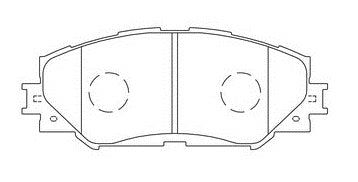 Front Bendix GCT Brake Pads and Rotor for Toyota COROLLA ZRE152R ZRE182R 07-18