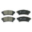 Rear Brake Pads and Disc Rotors for Toyota Fortuner GXL 2.8 2015-2020