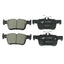 Rear Brake Pads and 302mm Disc Rotors for Ford Mondeo EXXWP