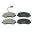 Front Disc Rotor and Heavy Duty Brake Pad Sensor for Renault MASTER 2.3dCi 11-20
