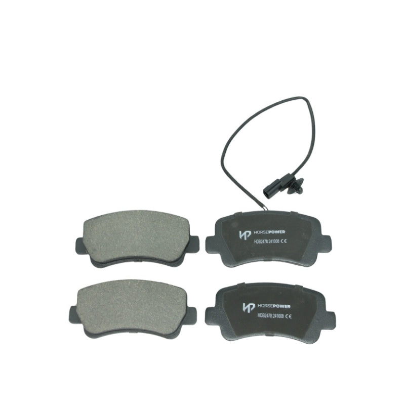Rear Disc Rotor and Heavy Duty Brake Pads sensor for Renault MASTER 2.3dCi 10-20