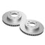 Front Brake Disc Rotors for Honda PRELUDE 2.2L VTiR VTI DOHC 4 STUDS 1991-2002