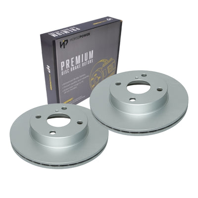 Front Brake Disc Rotors for Mazda 323 BG 1989-1994 Manual Only